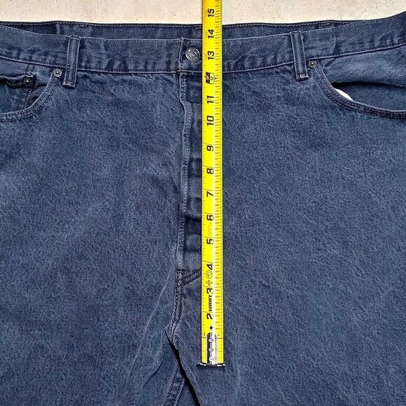 Levi's 501 Jeans Fits 42x30 Men's Button Fly Denim Straight Fit Loose Relaxed - Picture 8 of 9